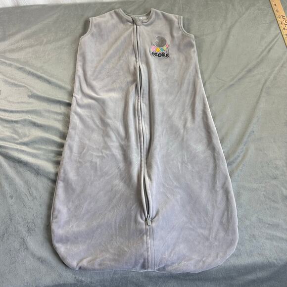 Ecore Fleece Grey Sleep Sack size Large 12-18M - Picture 1 of 9